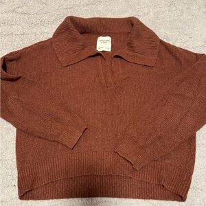 Abercrombie & Fitch Brown Sweater
